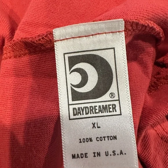 Daydreamer Amore Stripe Cotton Graphic Rugby Long Sleeve Pullover Size XL NWT - Picture 6 of 8